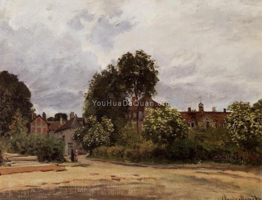 Argenteuil, the Hospice - 克劳德·莫奈